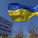 Manifestation contre la guerre en Ukraine