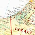 carte israel gaza