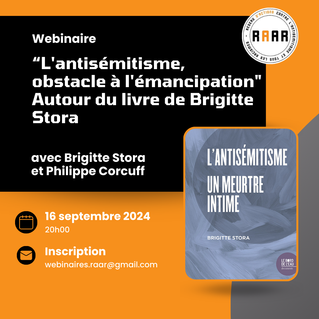 Webinaire sur l'antisémitisme