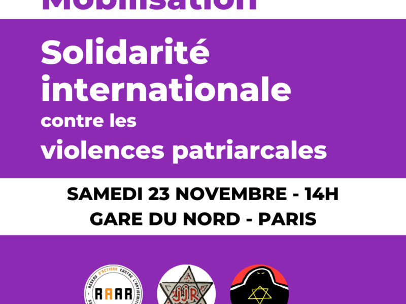 Solidarité internationale contre les violences patriarcales