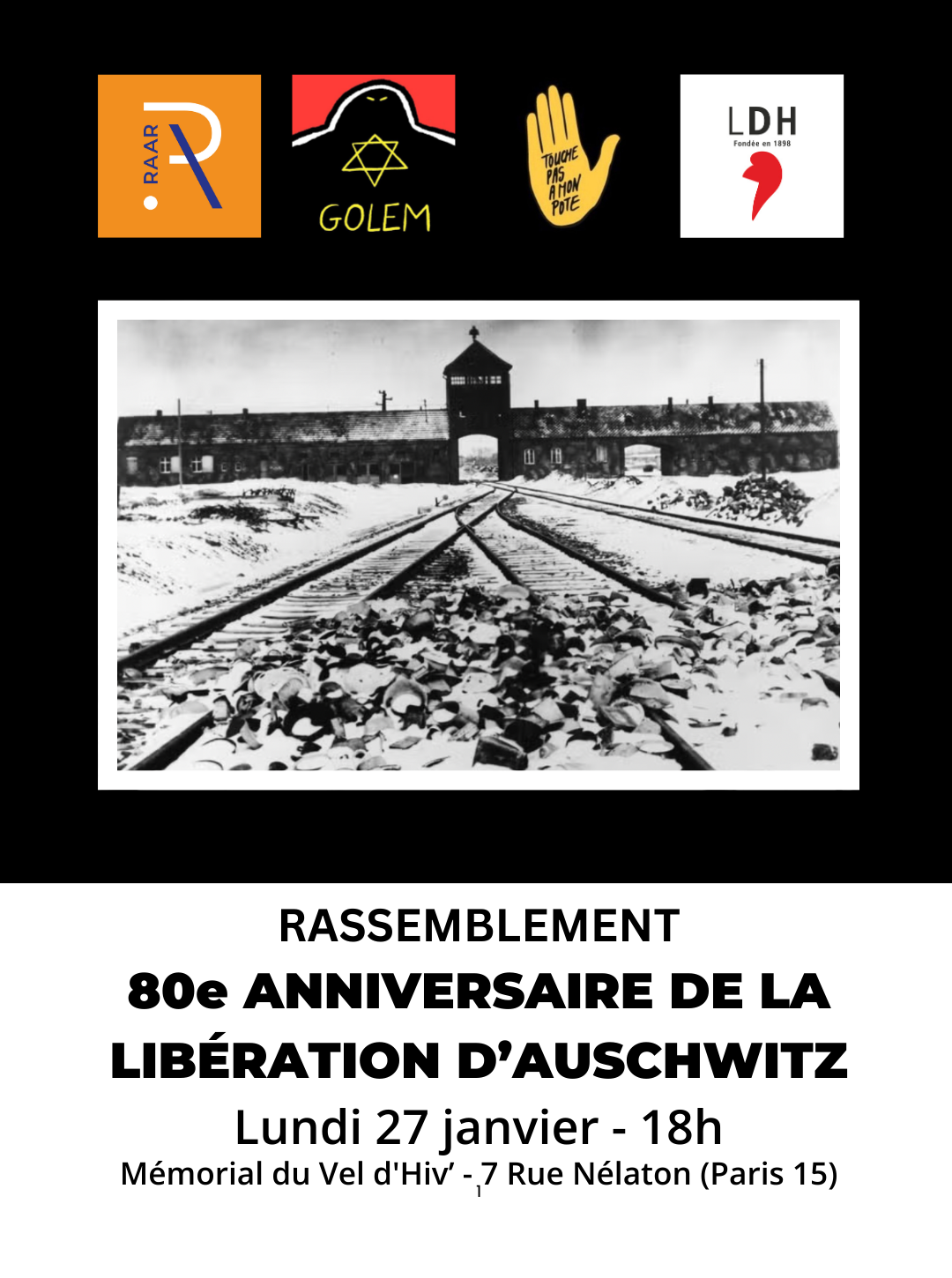 Rassemblement Libération d'Auschwitz