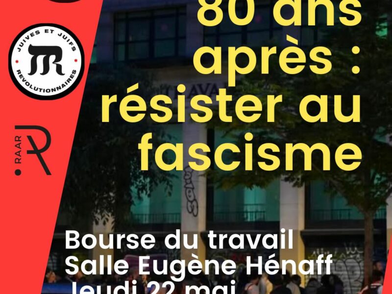 80 ans après, résister au fascisme