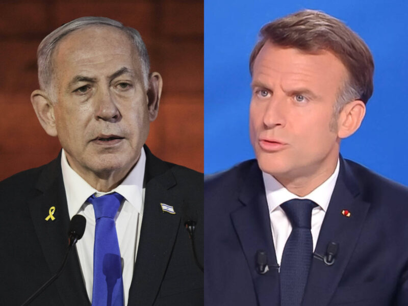 Le Premier ministre israélien Benjamin Netanyahou a répondu ce mercredi aux propos d'Emmanuel Macron sur TF1 mardi soir. Photos Sipa