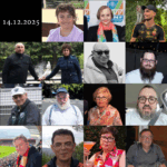 Les photos des victimes du massacre de Bondi Beach De haut à gauche jusqu'en bas à droite: Matilda, Edith, Dan, Boris, Sofia, Alex, Yaakov, Peter, Reuven, Marika, Eli, Adam, Boris, Tania, Tibor.