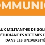 Solidarité aux militant·es de Golem, de l’UEJF et à tou·tes les étudiant·es victimes d’antisémitisme dans les universités