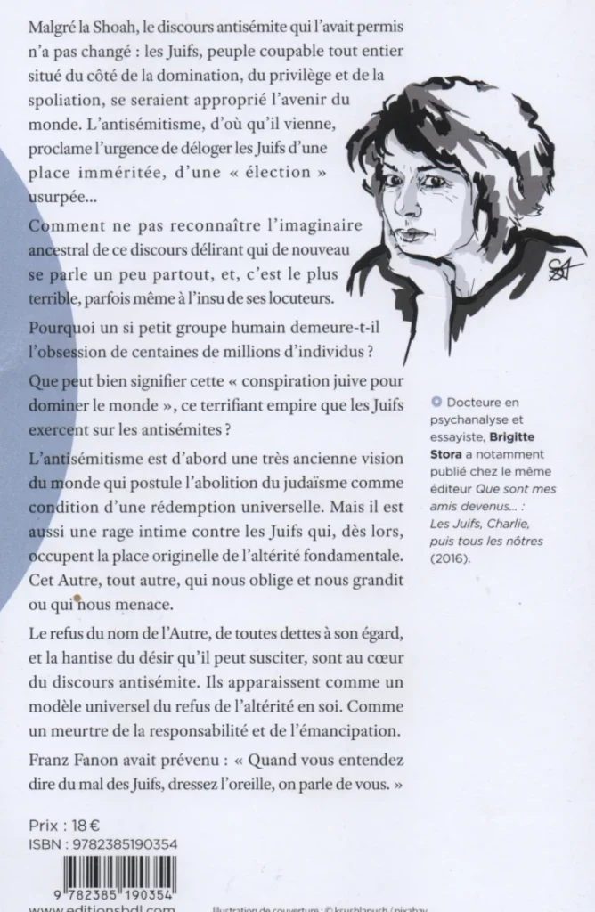 Recto du livre "L'antisemitisme un meurtre intime"