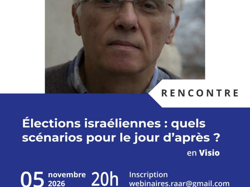 Affcihe du Webinaire du 5 novembre 2026 avec David Chemla