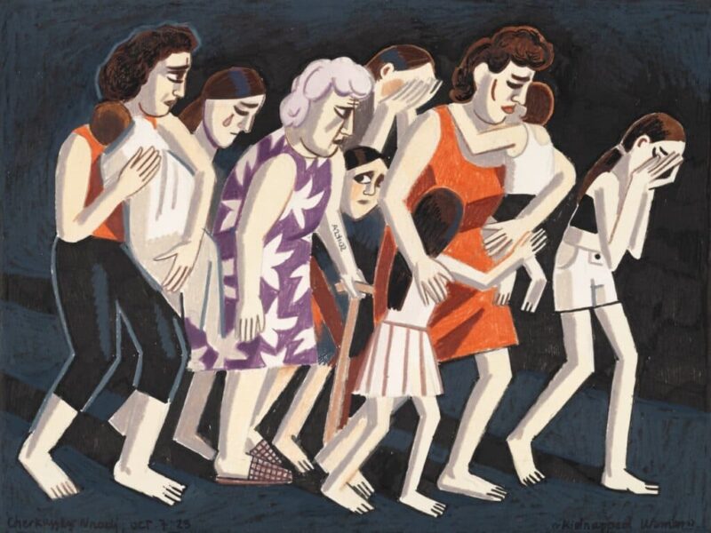 Zoya Cherkassky, Kidnapped Women, 2023.  © Zoya Cherkassky, courtesy of the artist and Fort Gansevoort, New York.
